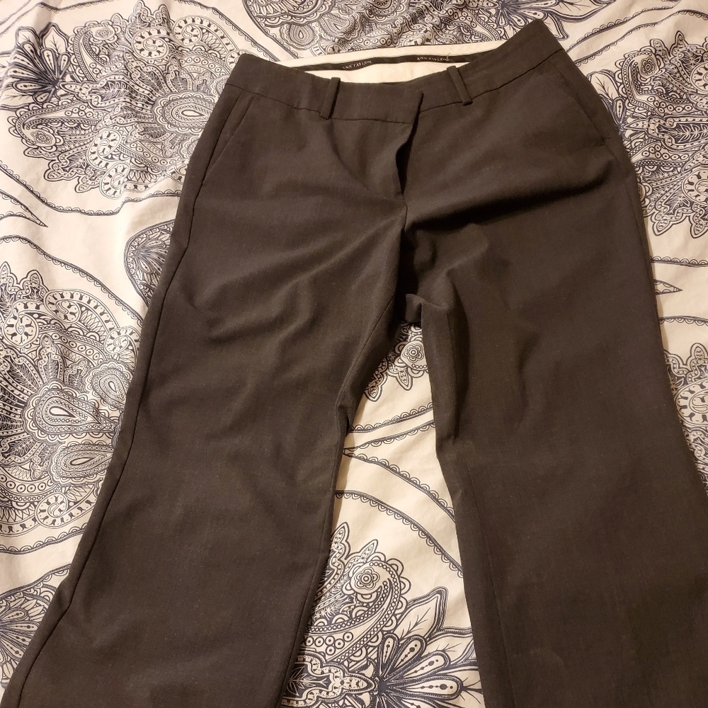 Ann Taylor dark grey dress pants